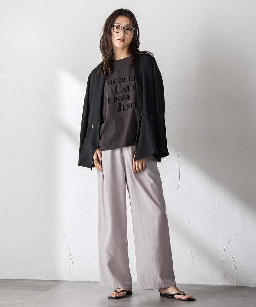 MAYSON GREY(メイソングレイ)の「ヴィンテージメッシュダブルブレストジャケット(その他アウター・レディース・キャメル/ブラック/オフホワイト・M)」の22枚目の写真