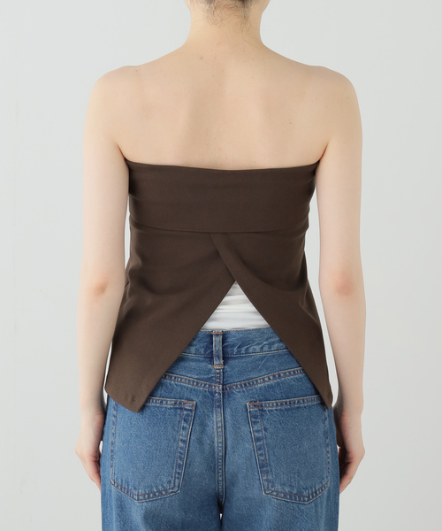 CLOSED(クローズド)の「CLOSED/クローズド Peplontop(Tシャツ/カットソー・レディース・ブラウン・SMALL)」の8枚目の写真