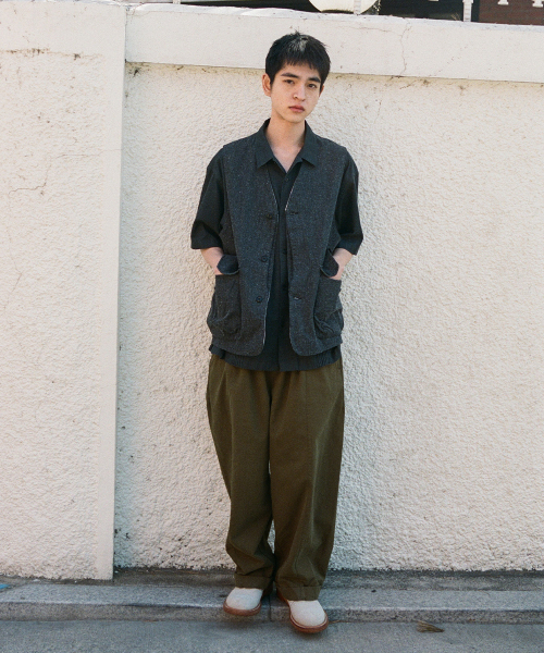 HORLISUN(ホーリーサン)の「Blossom Curved Barrel Pants Pistachio(その他パンツ・メンズ・その他・SMALL/MEDIUM/LARGE)」の8枚目の写真