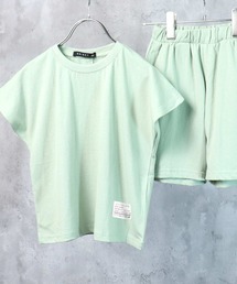 SHISKY（シスキー）の「キッズ ショートスリーブセットアップ（425-02）（セットアップ）」
