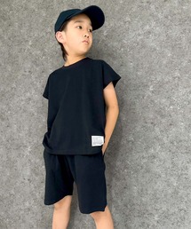 SHISKY（シスキー）の「キッズ ショートスリーブセットアップ（425-02）（セットアップ）」