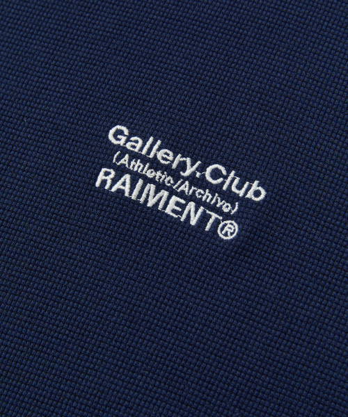 RAIMENT(レイメント)の「エッセンシャルトラックワッフルカラー半袖Tシャツ_ネイビー(ポロシャツ・メンズ・その他・SMALL/MEDIUM/LARGE/X-LARGE)」の7枚目の写真