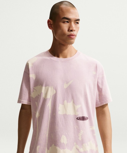 NIKE（ナイキ）の「ナイキ NIKE ナイキ NSW LSE フローラル プリント S/S Tシャツ（Tシャツ/カットソー・メンズ・スモークピンク/ダークグレー・S/M/L/LL/3L）」の7枚目の写真