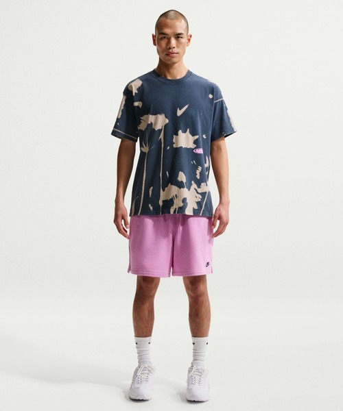 NIKE（ナイキ）の「ナイキ NIKE ナイキ NSW LSE フローラル プリント S/S Tシャツ（Tシャツ/カットソー・メンズ・スモークピンク/ダークグレー・S/M/L/LL/3L）」の4枚目の写真