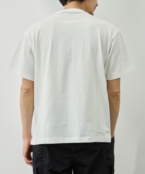 and wander(アンドワンダー)の「【and wander/アンドワンダー】pocket T(Tシャツ/カットソー・メンズ・ホワイト/ブラック・M/L)」の11枚目の写真