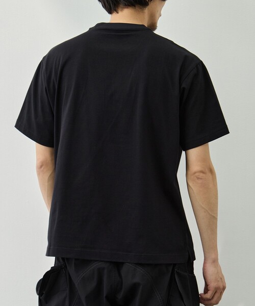 and wander(アンドワンダー)の「【and wander/アンドワンダー】pocket T(Tシャツ/カットソー・メンズ・ホワイト/ブラック・M/L)」の6枚目の写真