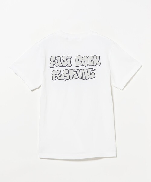 BEAMS（ビームス）の「〈MEN〉FUJI ROCK FESTIVAL'26 / Elijah Anderson / Note Dance TEE（Tシャツ/カットソー・メンズ・ホワイト・M/L/XL/XXL）」の3枚目の写真