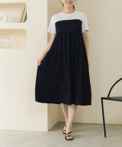Sono(ソーノ)の「【SONO/ソーノ】【スマトデイリー】ビスチェライクワンピース(ワンピース・レディース・ホワイト・F)」の1枚目の写真