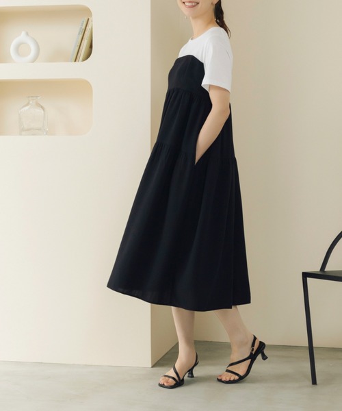 Sono(ソーノ)の「【SONO/ソーノ】【スマトデイリー】ビスチェライクワンピース(ワンピース・レディース・ホワイト・F)」の3枚目の写真