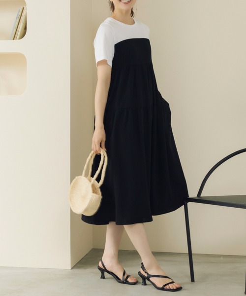 Sono(ソーノ)の「【SONO/ソーノ】【スマトデイリー】ビスチェライクワンピース(ワンピース・レディース・ホワイト・F)」の5枚目の写真