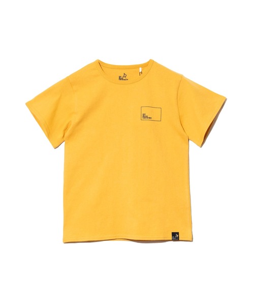 go slow caravan（ゴースローキャラバン）の「USA/C スクエアLOGO バックプリント TEE【KIDS】（Tシャツ/カットソー・キッズ・アイボリー/イエロー・140cm/120cm/100cm）」の8枚目の写真