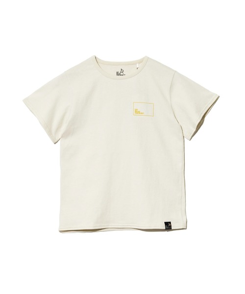 go slow caravan（ゴースローキャラバン）の「USA/C スクエアLOGO バックプリント TEE【KIDS】（Tシャツ/カットソー・キッズ・アイボリー/イエロー・140cm/120cm/100cm）」の11枚目の写真