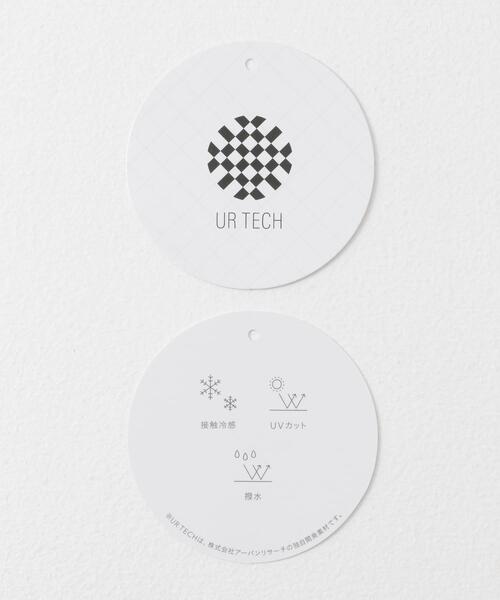 EKAL（エカル）の「『UR TECH/撥水/UVカット』ナイロンタッサーSフードベスト（その他アウター・メンズ・ネイビー/グレー系その他・ONE）」の11枚目の写真