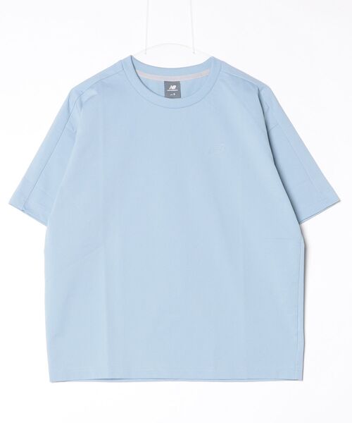 NEW BALANCE（ニューバランス）の「【別注】ニューバランス New Balance ファンクションクループルオーバー 限定コラボ（Tシャツ/カットソー・メンズ・ブラック/グレー/ブルー・LL/3L/S/M/L）」の17枚目の写真