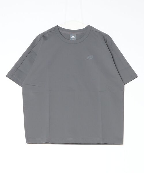NEW BALANCE（ニューバランス）の「【別注】ニューバランス New Balance ファンクションクループルオーバー 限定コラボ（Tシャツ/カットソー・メンズ・ブラック/グレー/ブルー・LL/3L/S/M/L）」の6枚目の写真