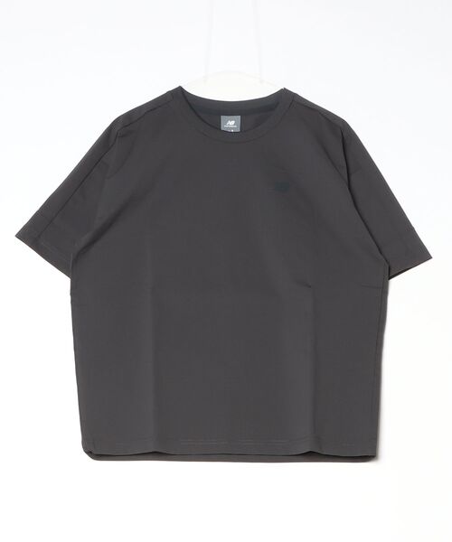 NEW BALANCE（ニューバランス）の「【別注】ニューバランス New Balance ファンクションクループルオーバー 限定コラボ（Tシャツ/カットソー・メンズ・ブラック/グレー/ブルー・LL/3L/S/M/L）」の5枚目の写真