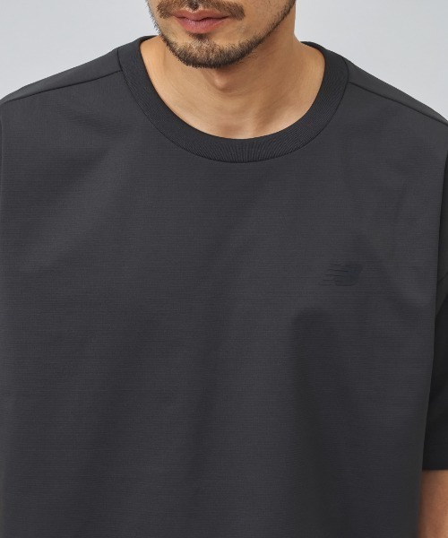 NEW BALANCE（ニューバランス）の「【別注】ニューバランス New Balance ファンクションクループルオーバー 限定コラボ（Tシャツ/カットソー・メンズ・ブラック/グレー/ブルー・LL/3L/S/M/L）」の10枚目の写真