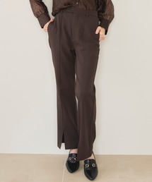 センタースリットパンツ