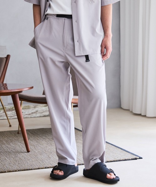 le cercle ADAM ET ROPE'(ルセルクルアダムエロペ)の「ロフトエアテーパードイージーパンツ/セットアップ対応/接触冷感/UVケア(その他パンツ・メンズ・ネイビー/ブラック/ライトグレー/ダークブラウン・L/LL/M/S)」の20枚目の写真