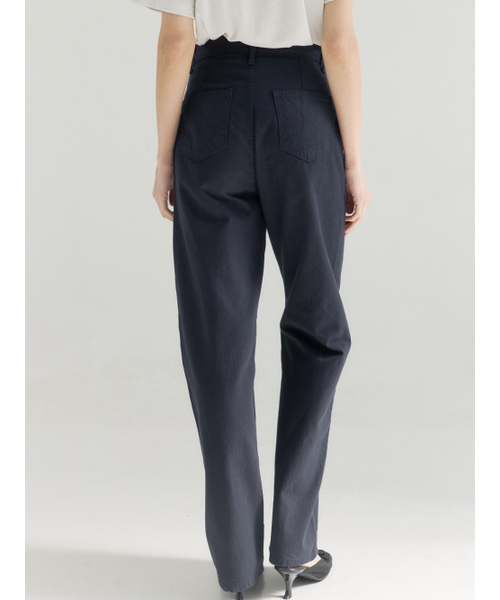 Sorry,Too Much Love（ソーリートゥーマッチラブ）の「Carpenter Pocket Cotton Trousers_Navy（その他パンツ・レディース・その他・FREE）」の4枚目の写真