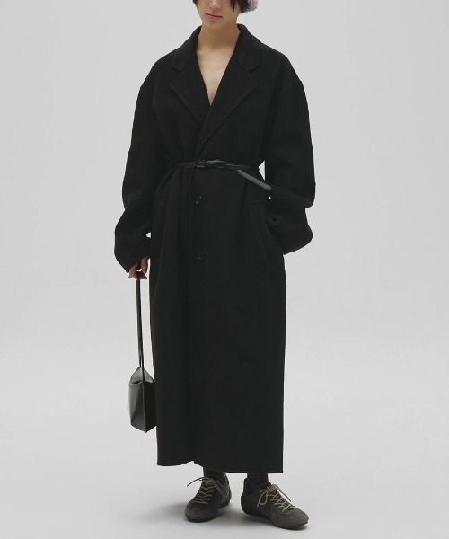 TODAYFUL(トゥデイフル)の「【TODAYFUL/トゥデイフル】Wool Over Coat/ウールオーバーコート(その他アウター・レディース・ダークブラウン/ブラック/チャコールグレー・38/36)」の2枚目の写真