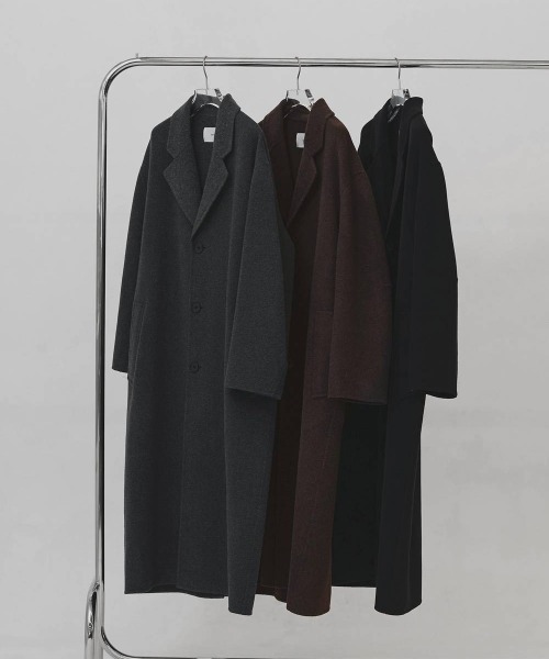 TODAYFUL(トゥデイフル)の「【TODAYFUL/トゥデイフル】Wool Over Coat/ウールオーバーコート(その他アウター・レディース・ダークブラウン/ブラック/チャコールグレー・38/36)」の10枚目の写真