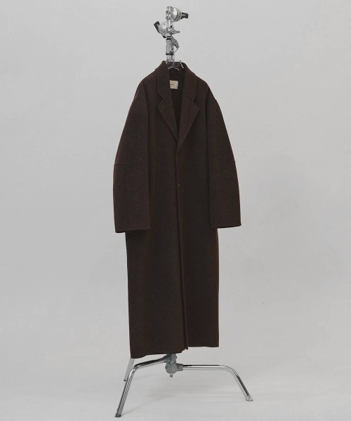 TODAYFUL(トゥデイフル)の「【TODAYFUL/トゥデイフル】Wool Over Coat/ウールオーバーコート(その他アウター・レディース・ダークブラウン/ブラック/チャコールグレー・38/36)」の9枚目の写真