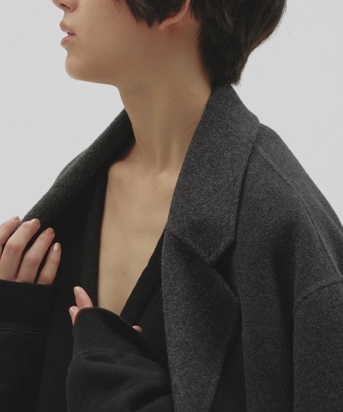 TODAYFUL(トゥデイフル)の「【TODAYFUL/トゥデイフル】Wool Over Coat/ウールオーバーコート(その他アウター・レディース・ダークブラウン/ブラック/チャコールグレー・38/36)」の13枚目の写真