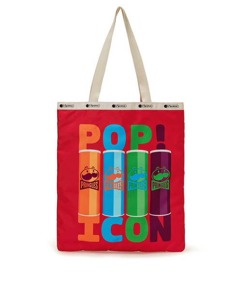 LeSportsac(レスポートサック)の「【LeSportsac×Pringles】GRAND EMERALD TOTE プリングルズポップアイコントート(トートバッグ・レディース・レッド・FREE)」の4枚目の写真
