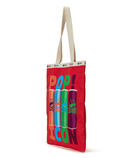 LeSportsac(レスポートサック)の「【LeSportsac×Pringles】GRAND EMERALD TOTE プリングルズポップアイコントート(トートバッグ・レディース・レッド・FREE)」の5枚目の写真