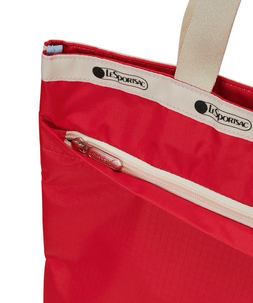 LeSportsac(レスポートサック)の「【LeSportsac×Pringles】GRAND EMERALD TOTE プリングルズポップアイコントート(トートバッグ・レディース・レッド・FREE)」の7枚目の写真