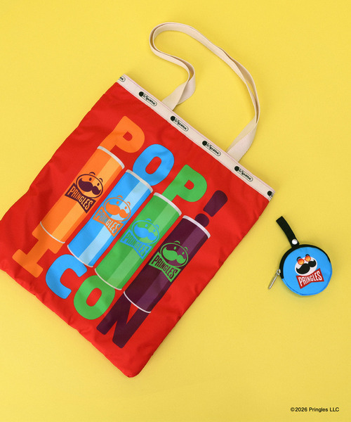 LeSportsac(レスポートサック)の「【LeSportsac×Pringles】GRAND EMERALD TOTE プリングルズポップアイコントート(トートバッグ・レディース・レッド・FREE)」の11枚目の写真