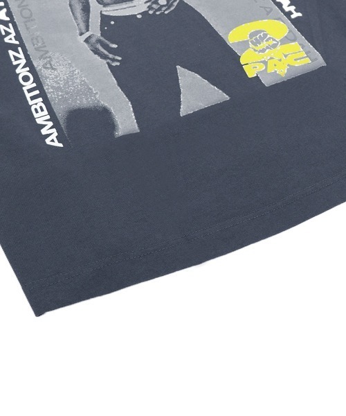 STYLISE（スタイライズ）の「【giant Vintage】TUPAC COLLAGE AMBITIONZ / ネイビー [31781947]（Tシャツ/カットソー・メンズ・ネイビー・L/M）」の4枚目の写真