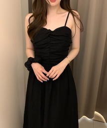 ツイストデザインキャミワンピース