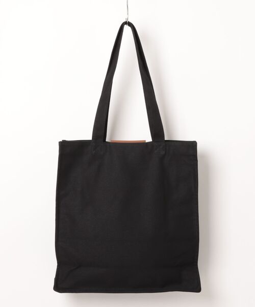 Knuth Marf（クヌースマーフ）の「Knuth Marf graphic canvas tote（トートバッグ・レディース・ブラック/オフホワイト・FREE）」の3枚目の写真