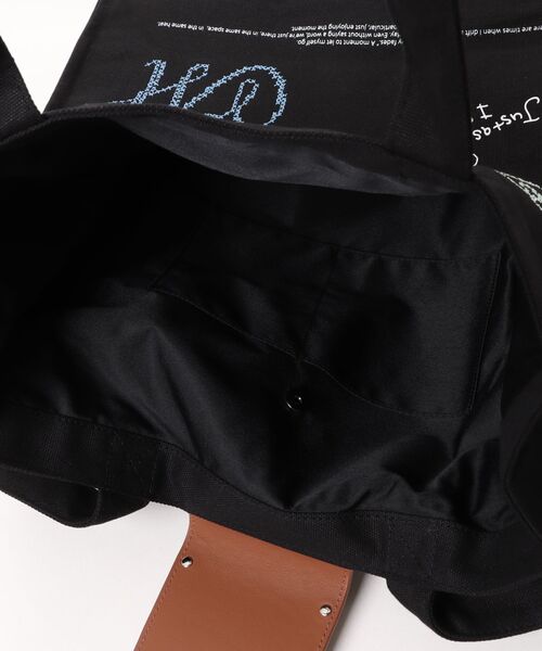 Knuth Marf（クヌースマーフ）の「Knuth Marf graphic canvas tote（トートバッグ・レディース・ブラック/オフホワイト・FREE）」の15枚目の写真