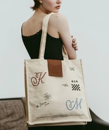 Knuth Marf graphic canvas tote