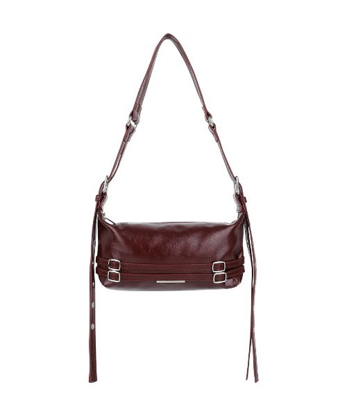 as you are(アズユーアー)の「◇ASYOUARE◇ブランド直輸入正規品/BELTED MINI SHOULDER BAG ベルト付きミニショルダーバッグ(ショルダーバッグ・レディース・ブラック/バーガンディー/ブラウン・FREE)」の11枚目の写真
