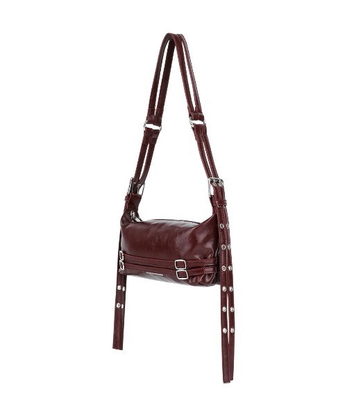 as you are(アズユーアー)の「◇ASYOUARE◇ブランド直輸入正規品/BELTED MINI SHOULDER BAG ベルト付きミニショルダーバッグ(ショルダーバッグ・レディース・ブラック/バーガンディー/ブラウン・FREE)」の10枚目の写真