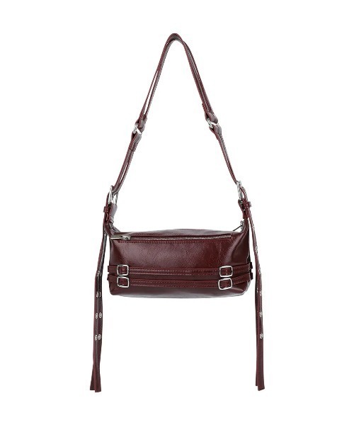 as you are(アズユーアー)の「◇ASYOUARE◇ブランド直輸入正規品/BELTED MINI SHOULDER BAG ベルト付きミニショルダーバッグ(ショルダーバッグ・レディース・ブラック/バーガンディー/ブラウン・FREE)」の9枚目の写真