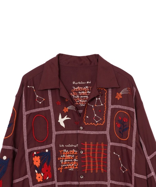 LEIN(リーン)の「パッチワーク刺繍シャツ(シャツ/ブラウス・レディース・ブラウン/オフホワイト・2/1)」の15枚目の写真