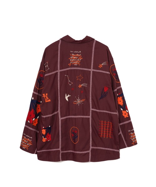 LEIN(リーン)の「パッチワーク刺繍シャツ(シャツ/ブラウス・レディース・ブラウン/オフホワイト・2/1)」の14枚目の写真