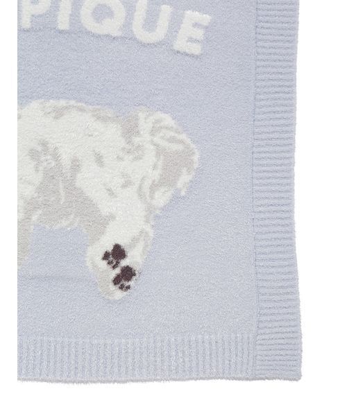 gelato pique(ジェラートピケ)の「【CAT&DOG】マルチーズ柄ブランケット(その他ペットグッズ・レディース・ブルー/ネイビー・F)」の6枚目の写真