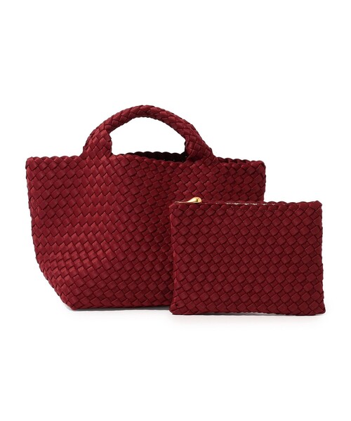 NAGHEDI(ナゲディ)の「NAGHEDI St. Barths Small Tote(トートバッグ・レディース・ボルドー・FREE)」の1枚目の写真