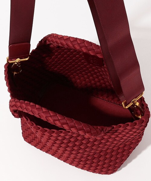 NAGHEDI(ナゲディ)の「NAGHEDI St. Barths Small Tote(トートバッグ・レディース・ボルドー・FREE)」の10枚目の写真
