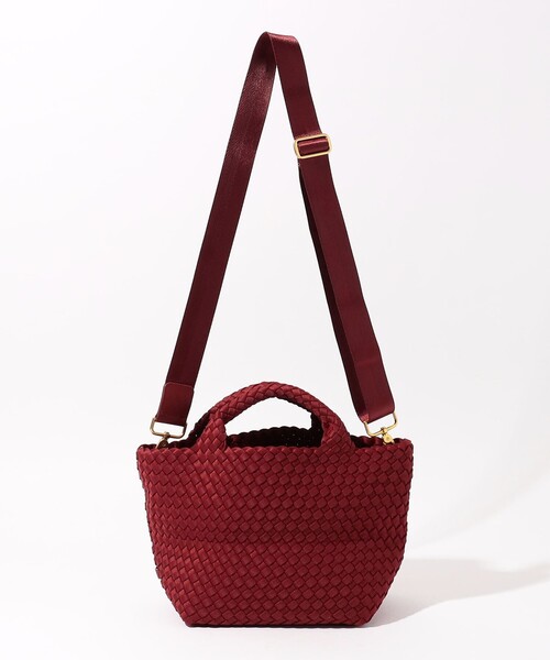 NAGHEDI(ナゲディ)の「NAGHEDI St. Barths Small Tote(トートバッグ・レディース・ボルドー・FREE)」の11枚目の写真
