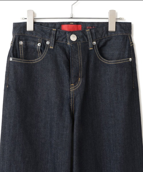 SALON adam et rope'（サロン アダム エ ロペ）の「【RED CARD TOKYO（レッドカードトーキョー）】35th Anniv. Wide（デニムパンツ・レディース・ブルー系その他・23/24/25/22）」の9枚目の写真