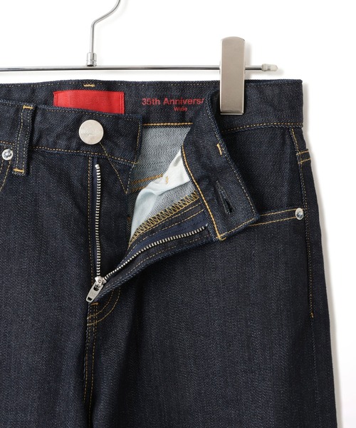 SALON adam et rope'（サロン アダム エ ロペ）の「【RED CARD TOKYO（レッドカードトーキョー）】35th Anniv. Wide（デニムパンツ・レディース・ブルー系その他・23/24/25/22）」の11枚目の写真