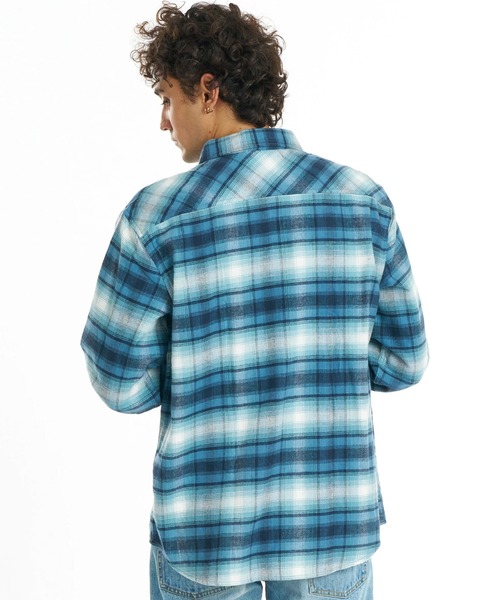 BILLABONG(ビラボン)の「BILLABONG/ビラボン 長袖 チェック柄 シャツ BG012112(シャツ/ブラウス・メンズ・ブルー系その他/ブラック系その他・M/L)」の6枚目の写真