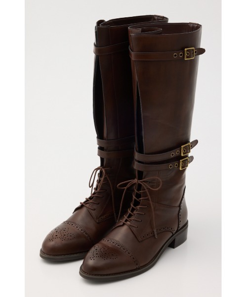 SLY(スライ)の「【限定カラーあり】FORMAL DRESS LONG BOOTS フォーマルドレスロングブーツ 秋服 冬服(ブーツ・レディース・ブラウン/ブラック・SMALL/MEDIUM/LARGE)」の9枚目の写真
